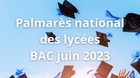 Palmarès national des lycées - BAC 2023